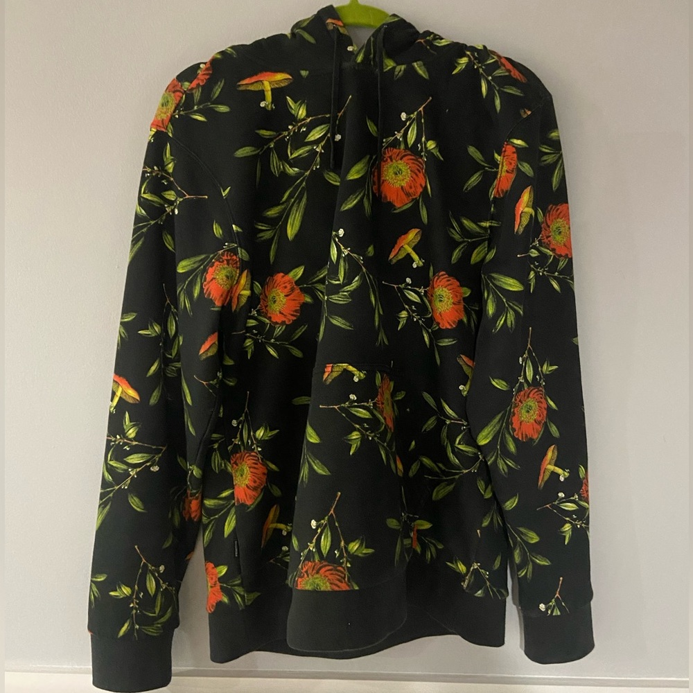 Primitive floral hoodie size medium